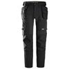 Snickers 6218 AllroundWork, Stretch Trousers Holster Pockets - Black